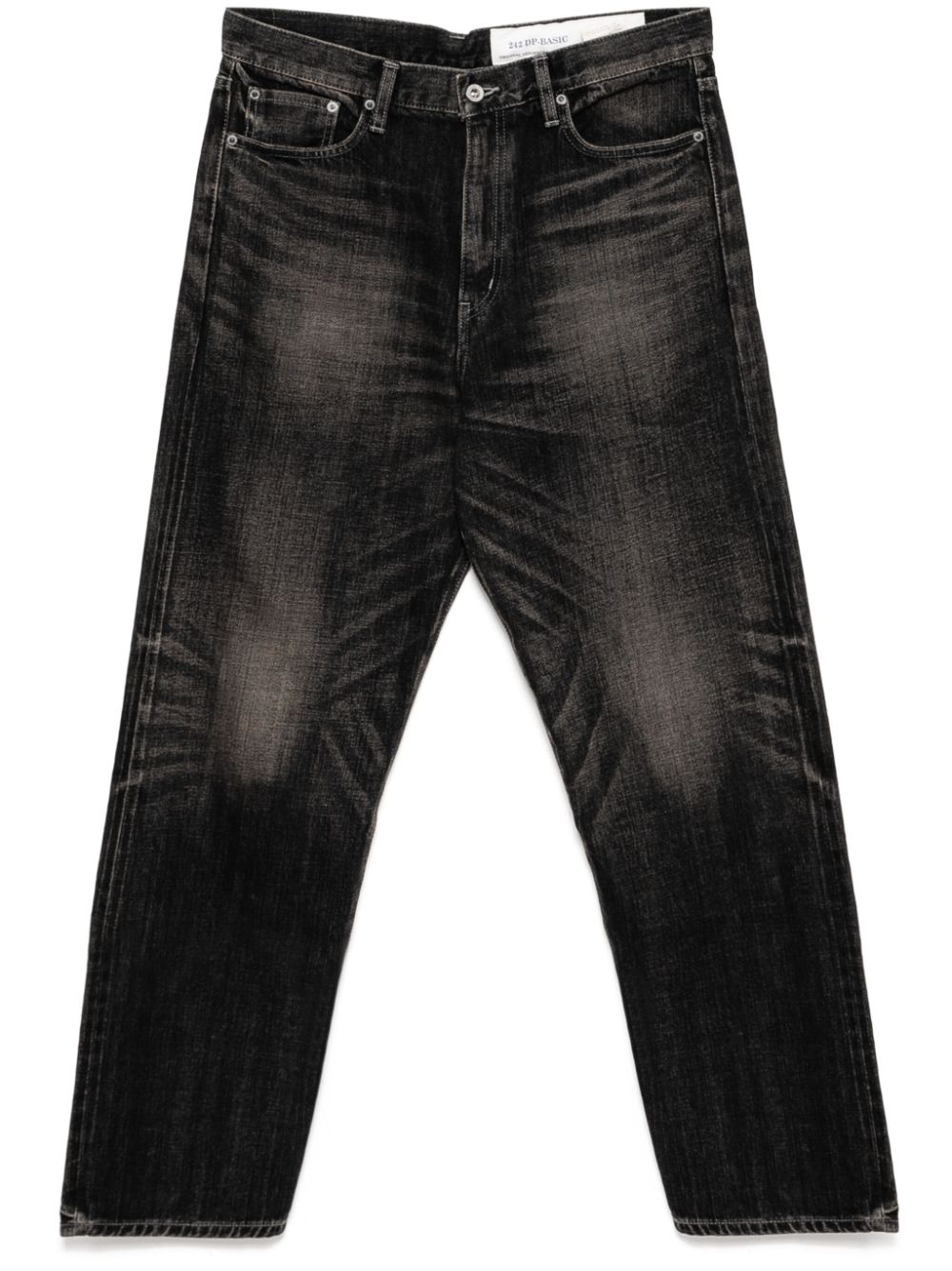 Neighborhood DP Basic jeans wassing Zwart