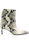 KHAITE 55mm Ona ankle boots - Neutrals