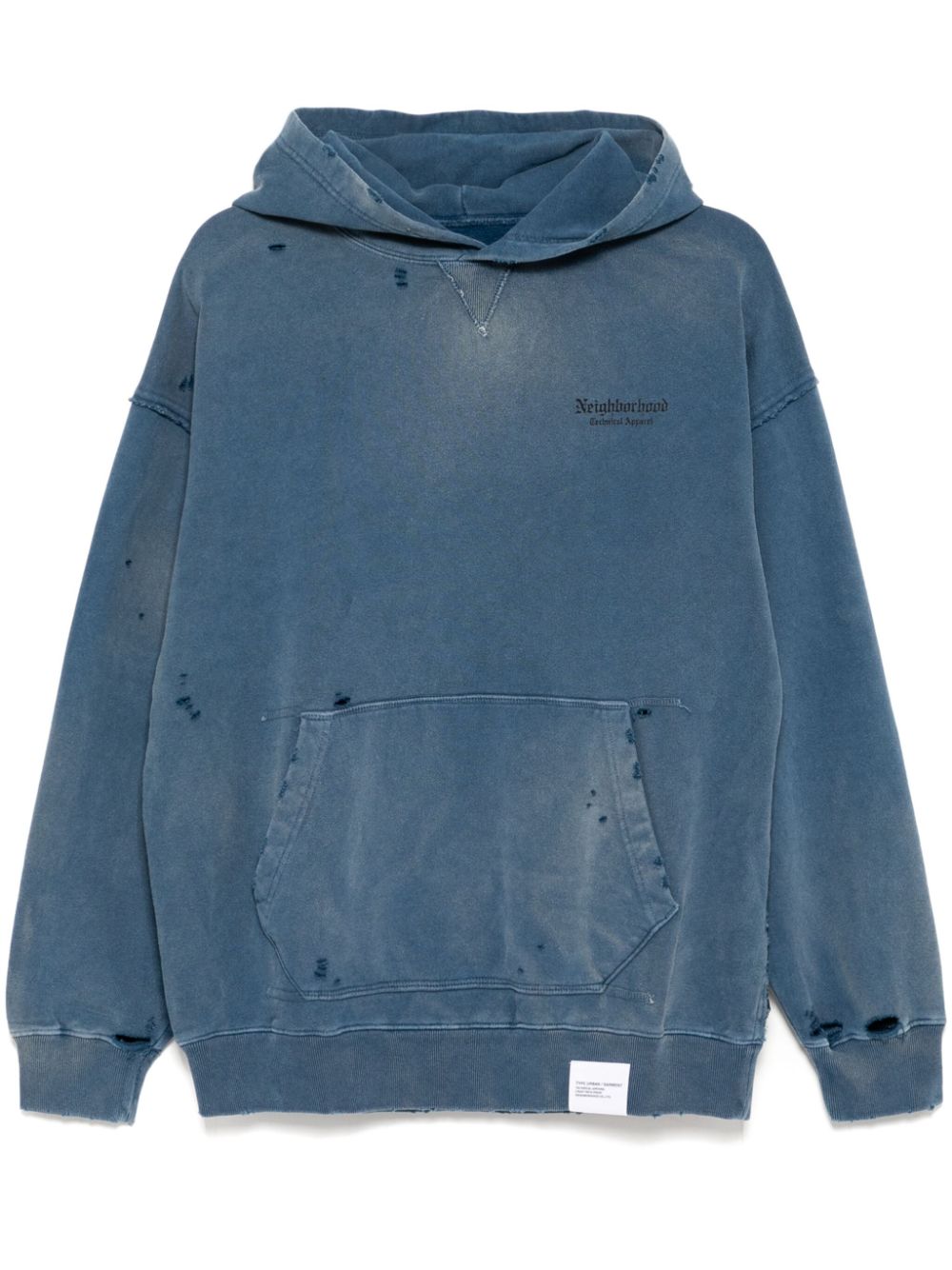 logo-print hoodie