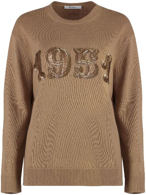 Max Mara sequin-embellished jumper Women