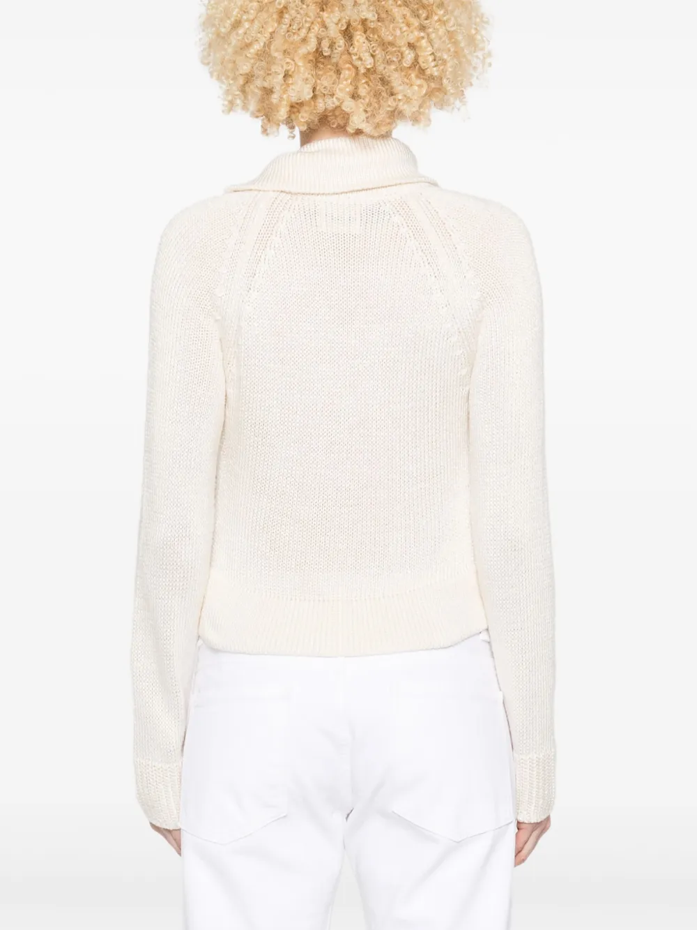KHAITE Lorrai vest Beige