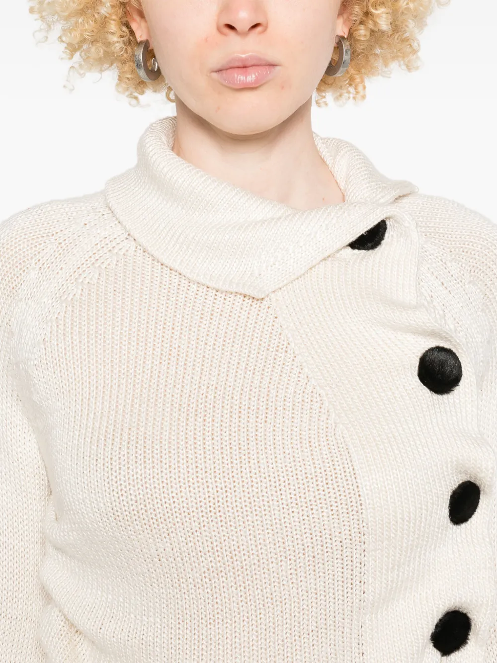 KHAITE Lorrai vest Beige