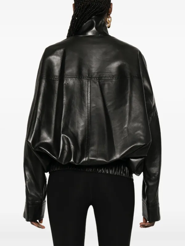 【関税込み】KHAITE ブラック Ayman ボンバージャケット KHAITE Ayman Jacket | Black | FARFETCH