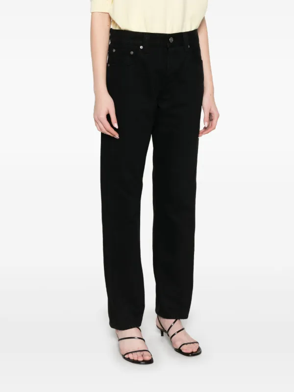 KHAITE Callum Jeans | Black | FARFETCH