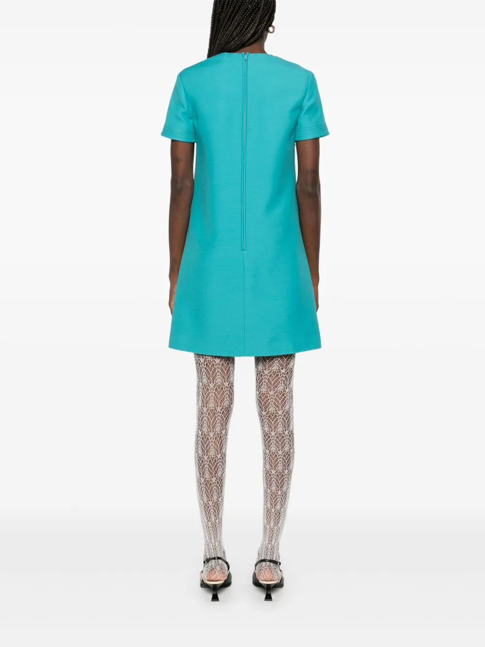 Valentino Garavani VGold mini-jurk Blauw