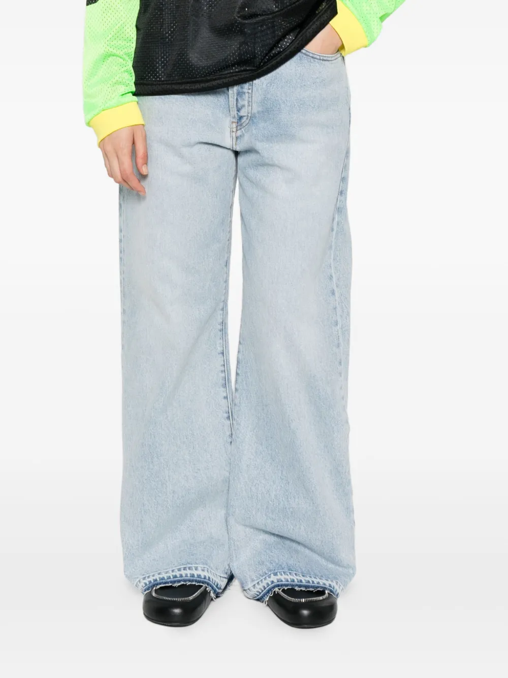 GALLERY DEPT. Melrose straight jeans Blauw