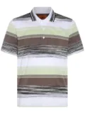 Missoni striped polo shirt - Green