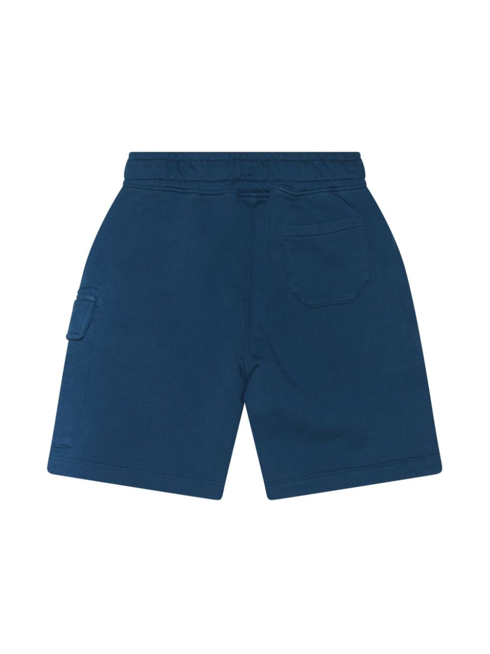 C.P. Company Kids Lens-detailed shorts - Blauw