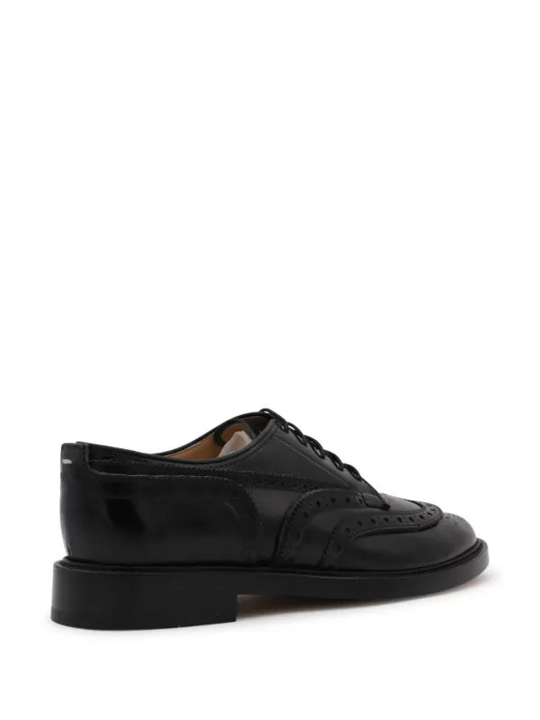 Maison Margiela Tabi Brogues | Black | FARFETCH