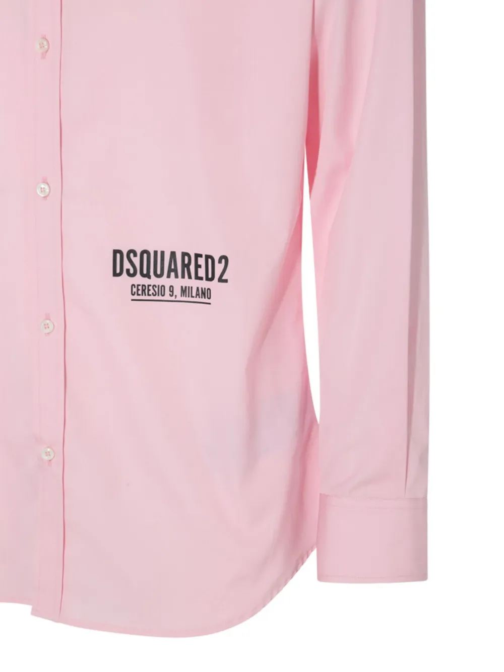 DSQUARED2 Overhemd met logoprint Roze