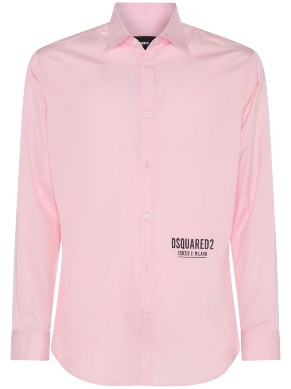 DSQUARED2 Overhemd met logoprint Roze