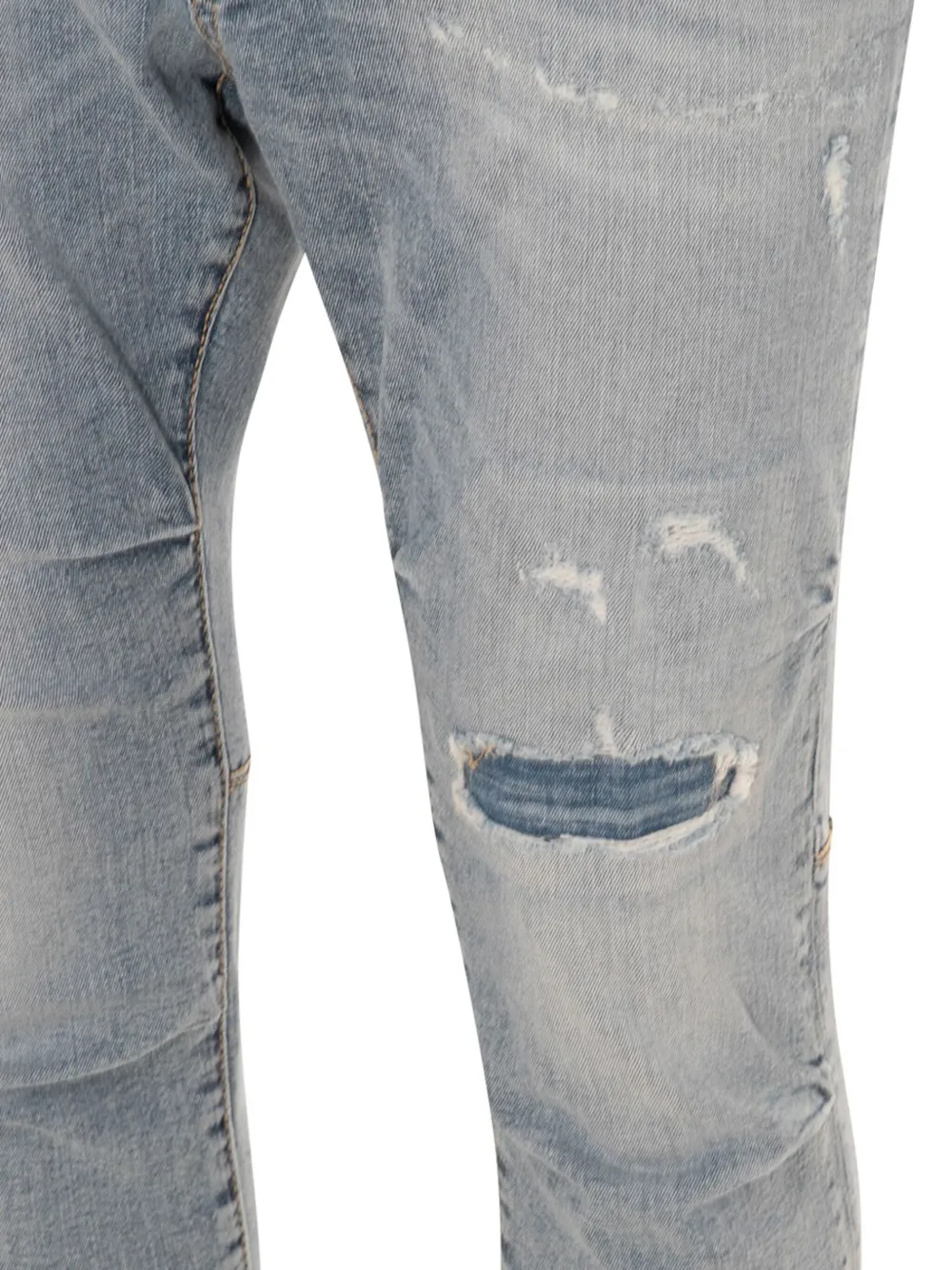 DSQUARED2 Skinny jeans met gerafeld effect Blauw
