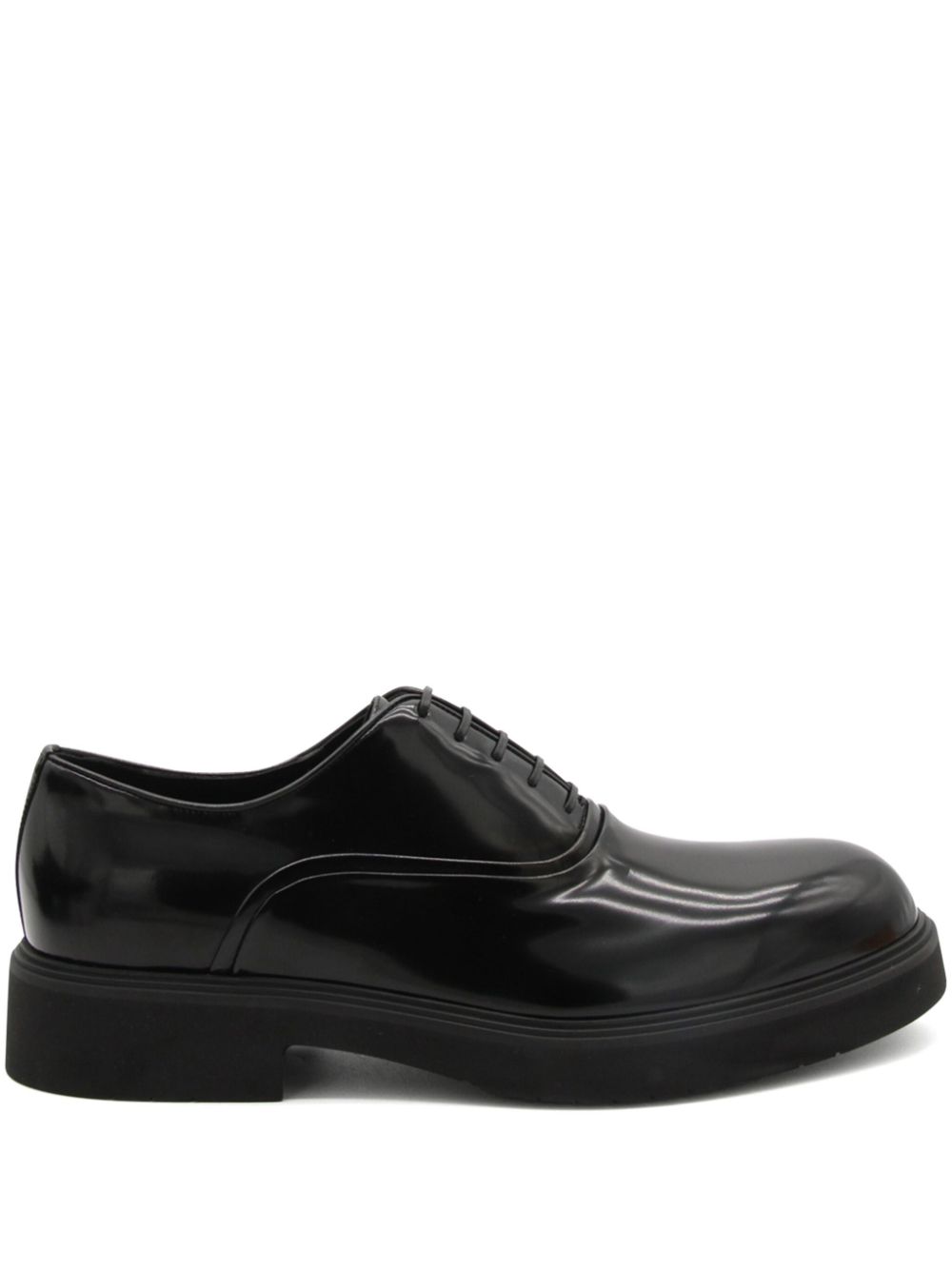 Ferragamo Derby veterschoenen Zwart