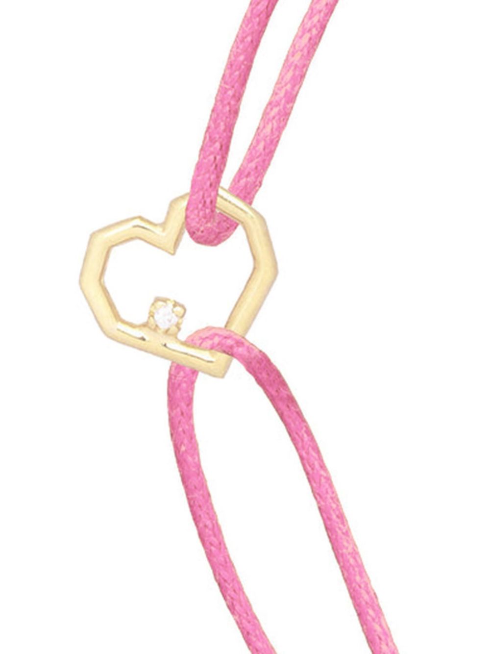 Aliita 9kt geelgouden armband - Roze