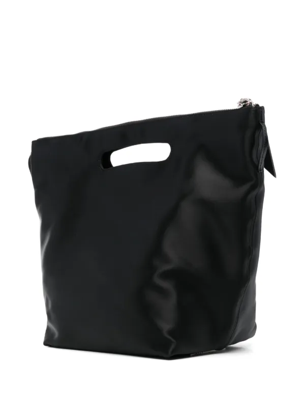 The Attico Via Dei Giardini 30 Tote Bag | Black | FARFETCH JO