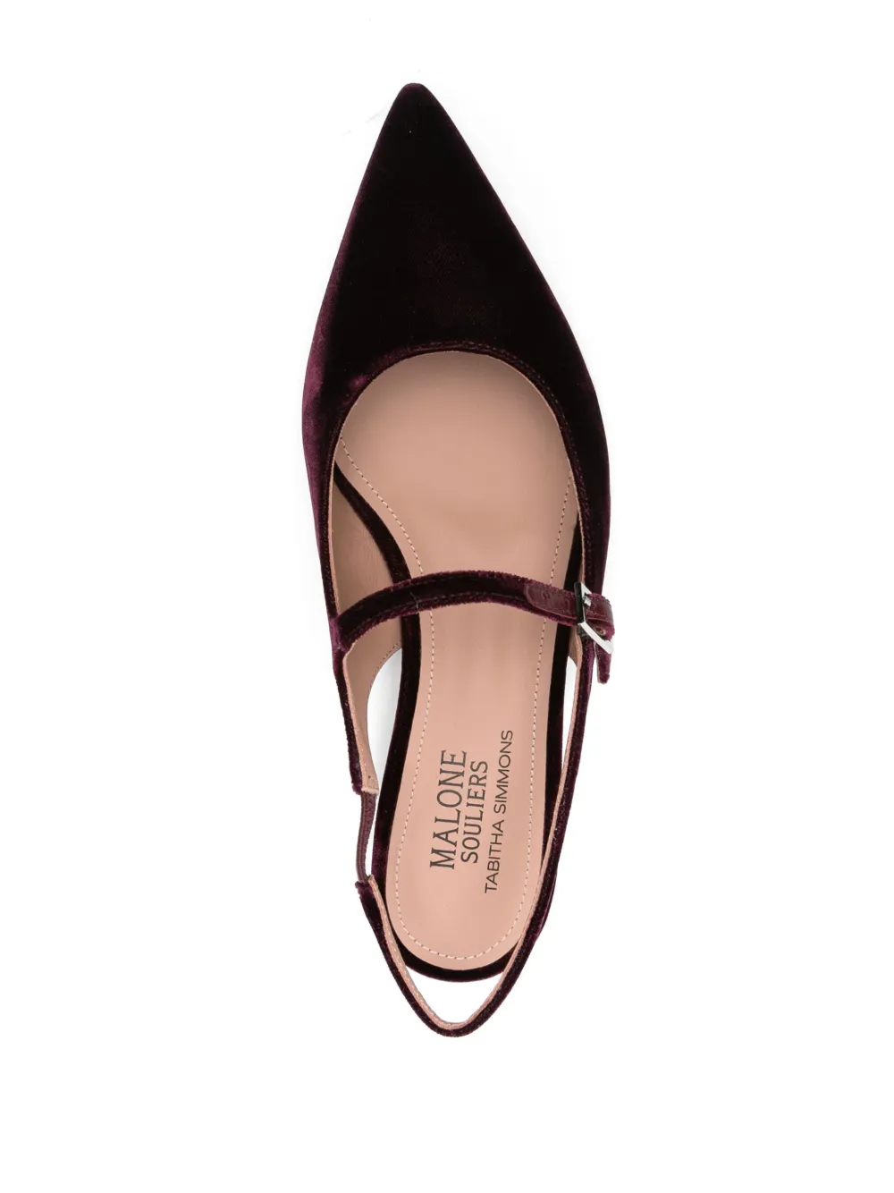 Malone Souliers Karla ballerina's Paars