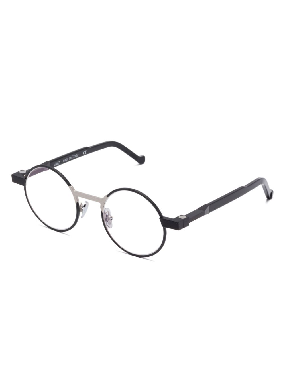 VAVA Eyewear WL0082 bril met rond montuur - Zwart