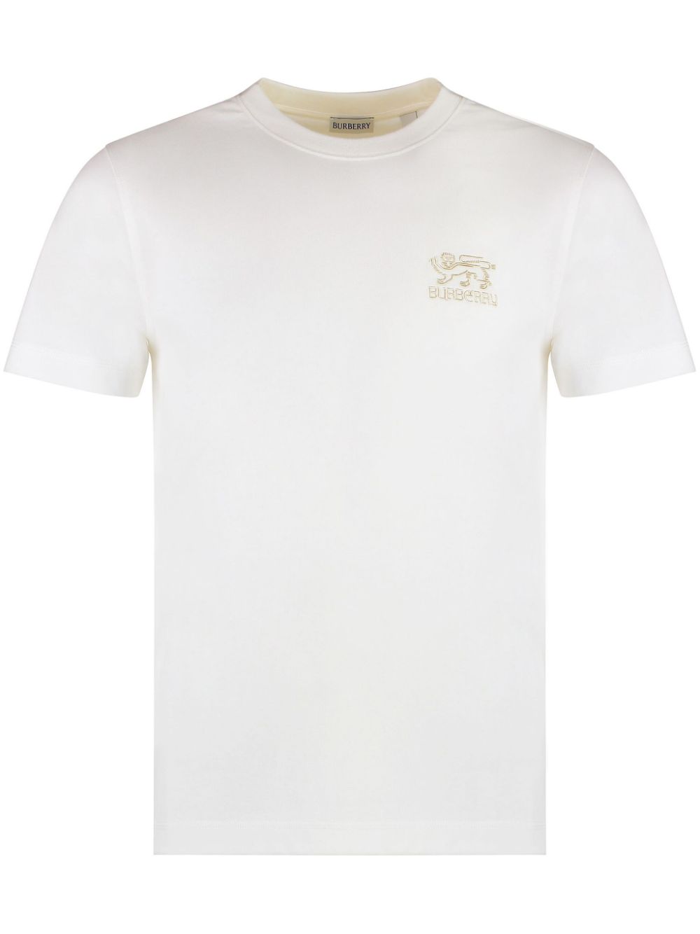 Burberry embroidered-logo T-shirt Men