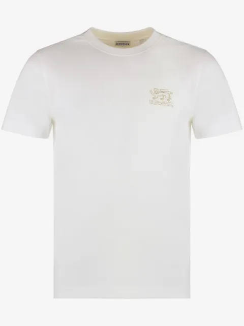 Burberry embroidered-logo T-shirt