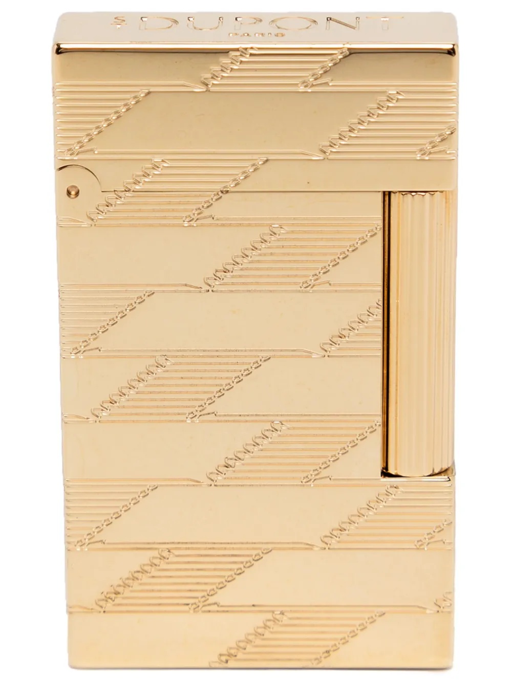 St Dupont Ligne 2 Lighter In Gold