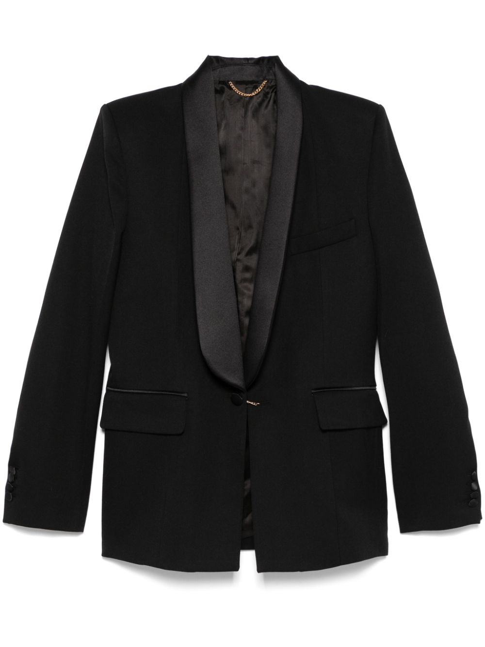 shawl-collar blazer