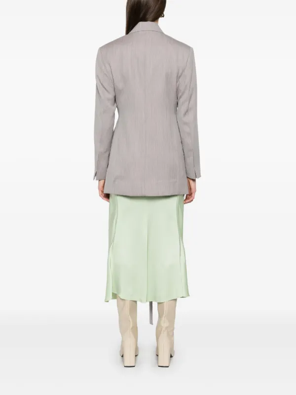 アウターその他 VICTORIA BECKHAM Woman Blazer Quartz 1125WJK006092A 9225 Victoria Beckham's Gray Suit Set Is A Foolproof Way To Skip