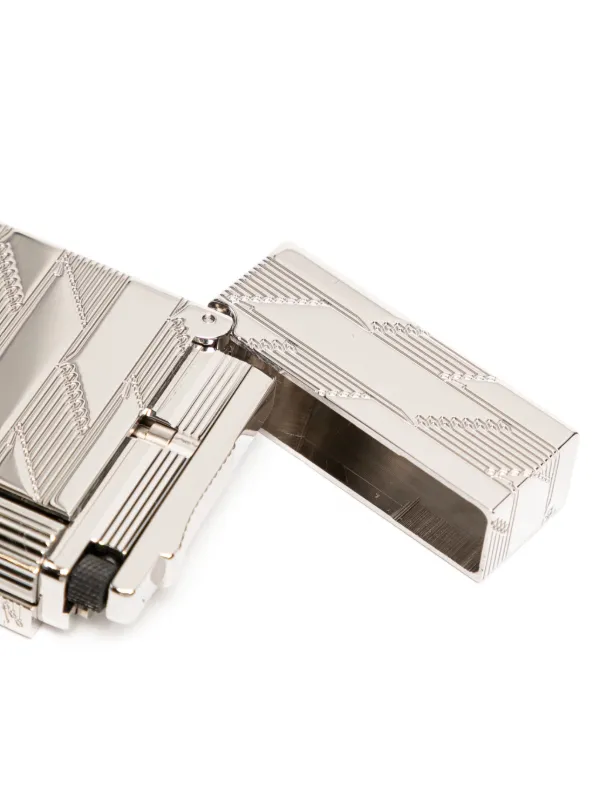 S.T. Dupont Ligne 2 ライター | シルバートーン | FARFETCH JP