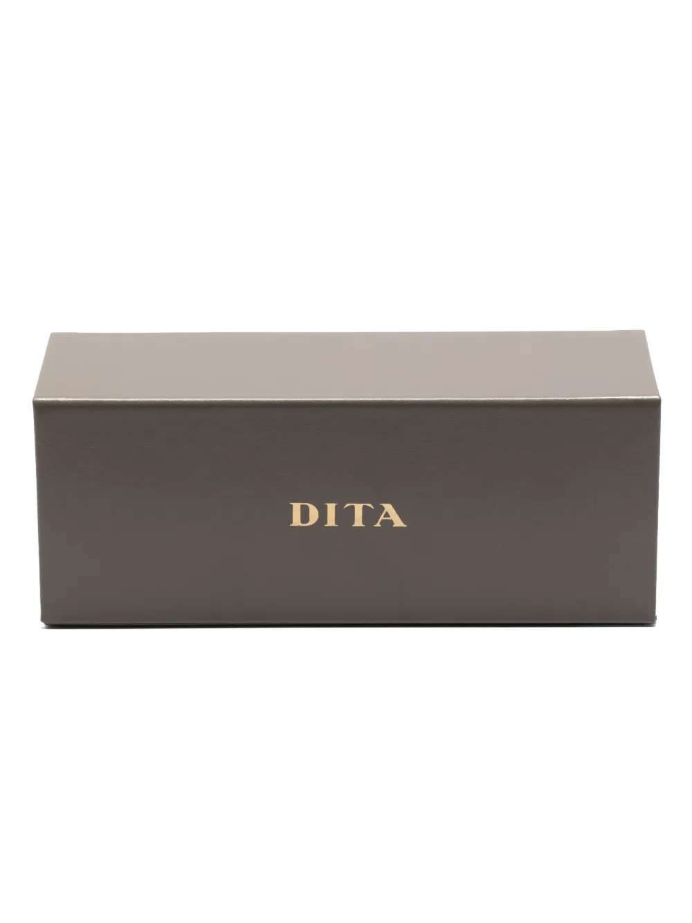 Miu Eyewear Zonnebril met vierkant montuur Goud