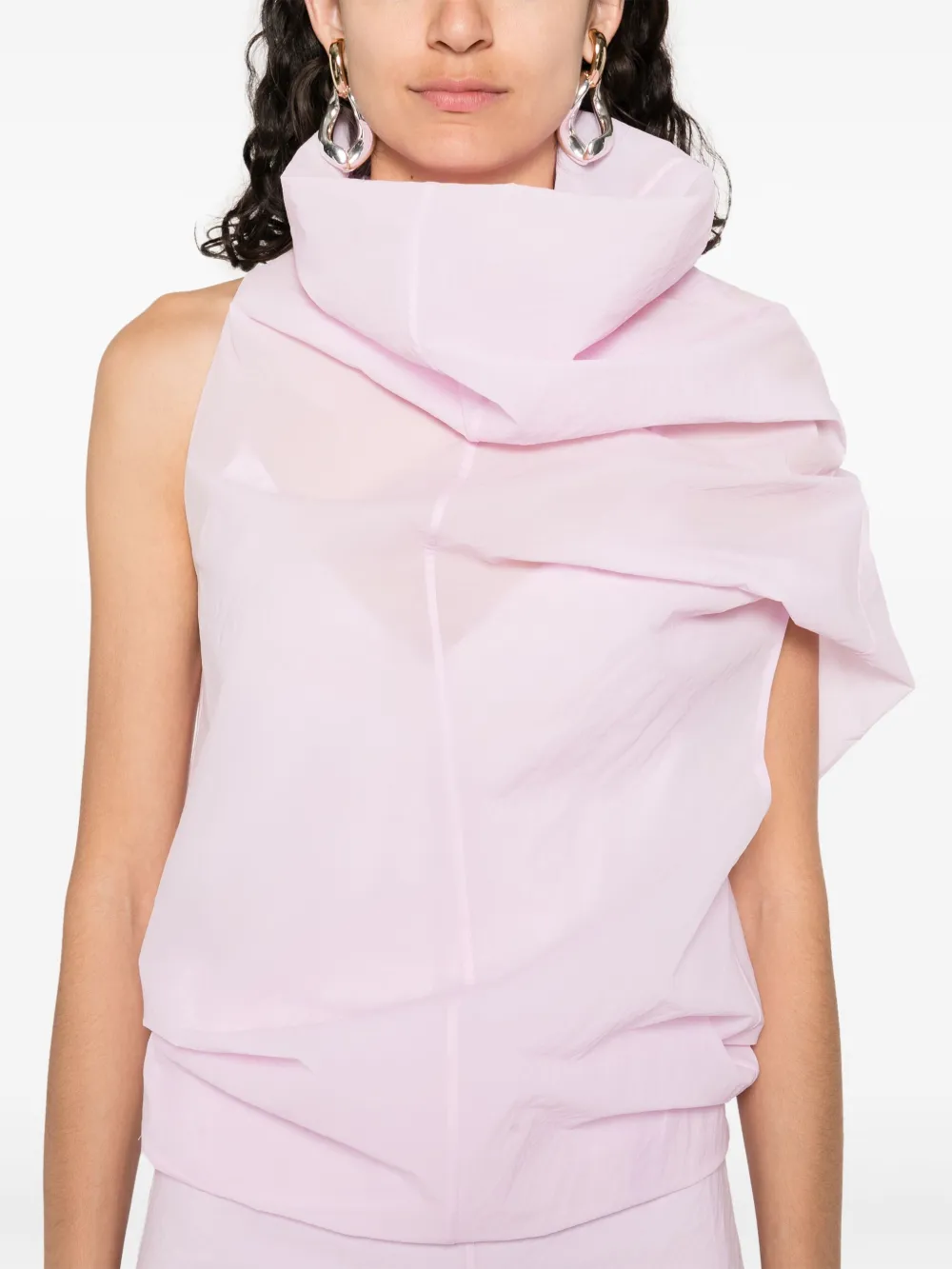KHAITE Jeanty maxi-jurk Roze
