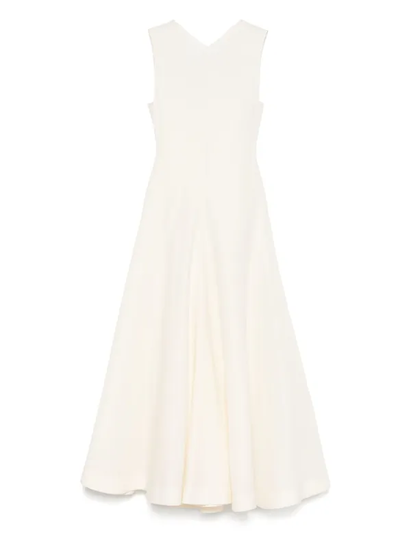 long sleeve draped midi dress Long sleeve draped midi dress