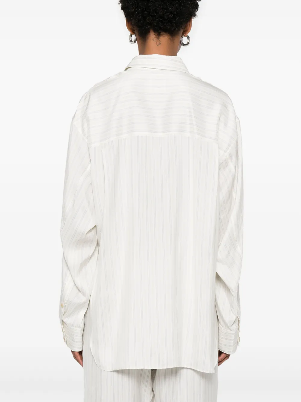 KHAITE Herschel blouse Wit