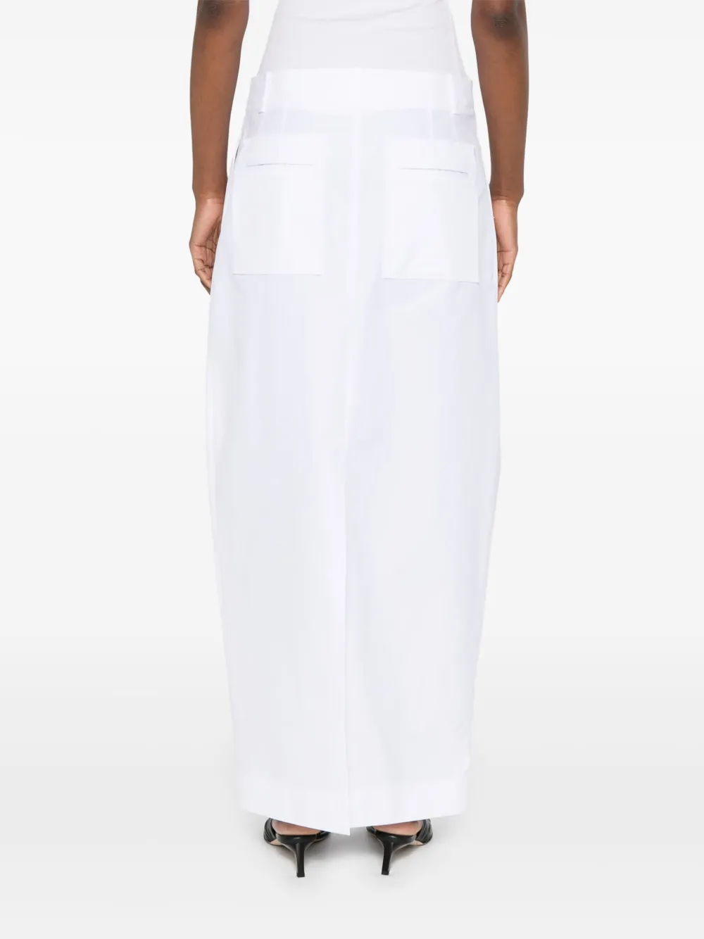 KHAITE Lucian rok Wit