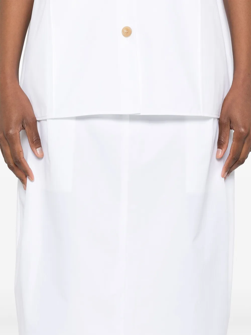 KHAITE Lucian rok Wit