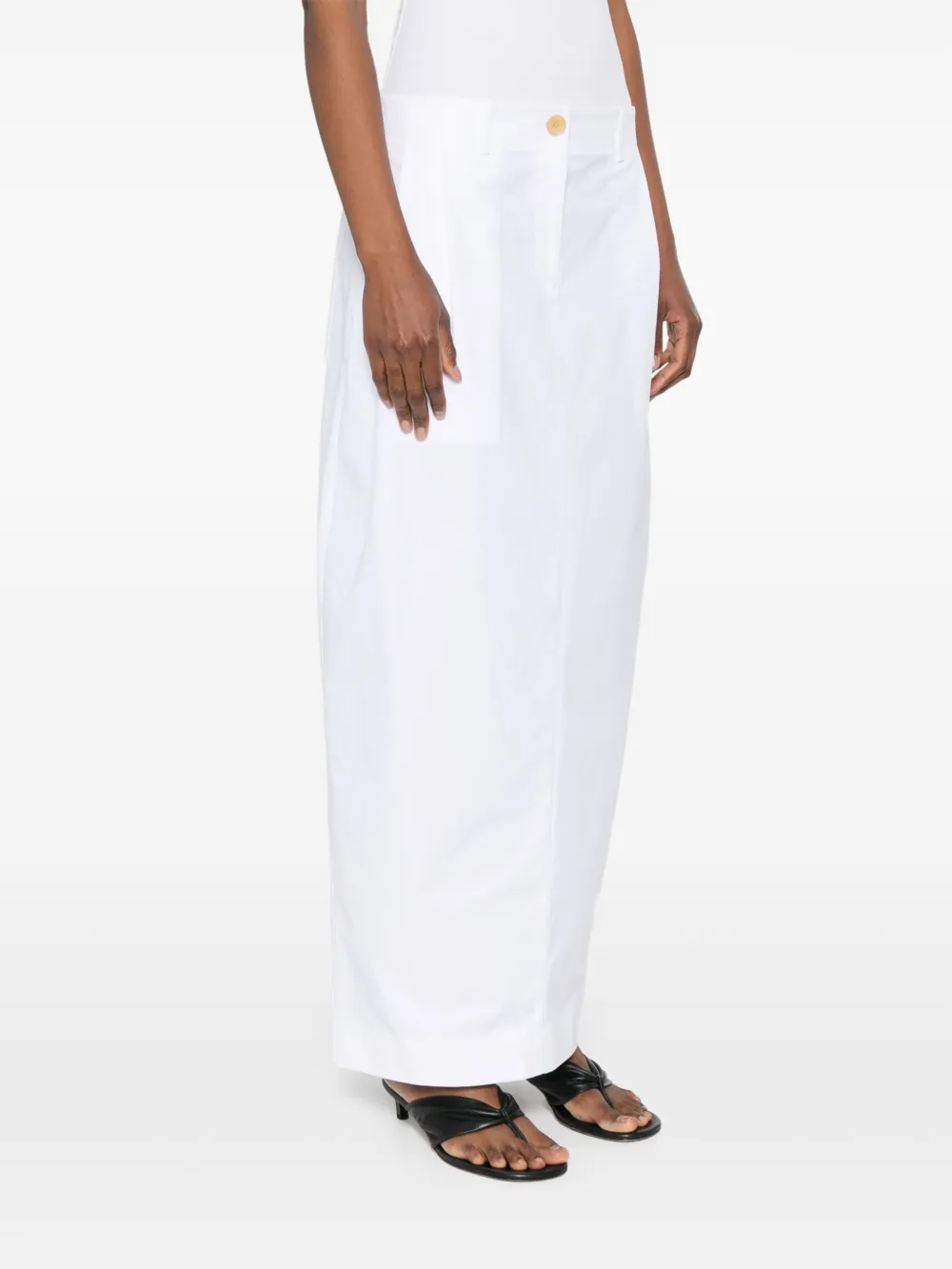 KHAITE Lucian rok Wit