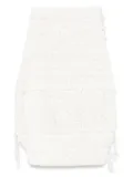 KHAITE Inna midi skirt - White