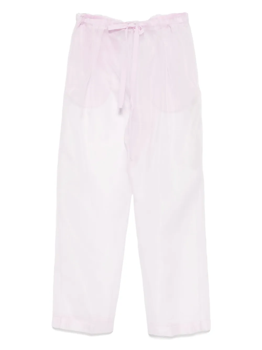 KHAITE Trenton broek Paars