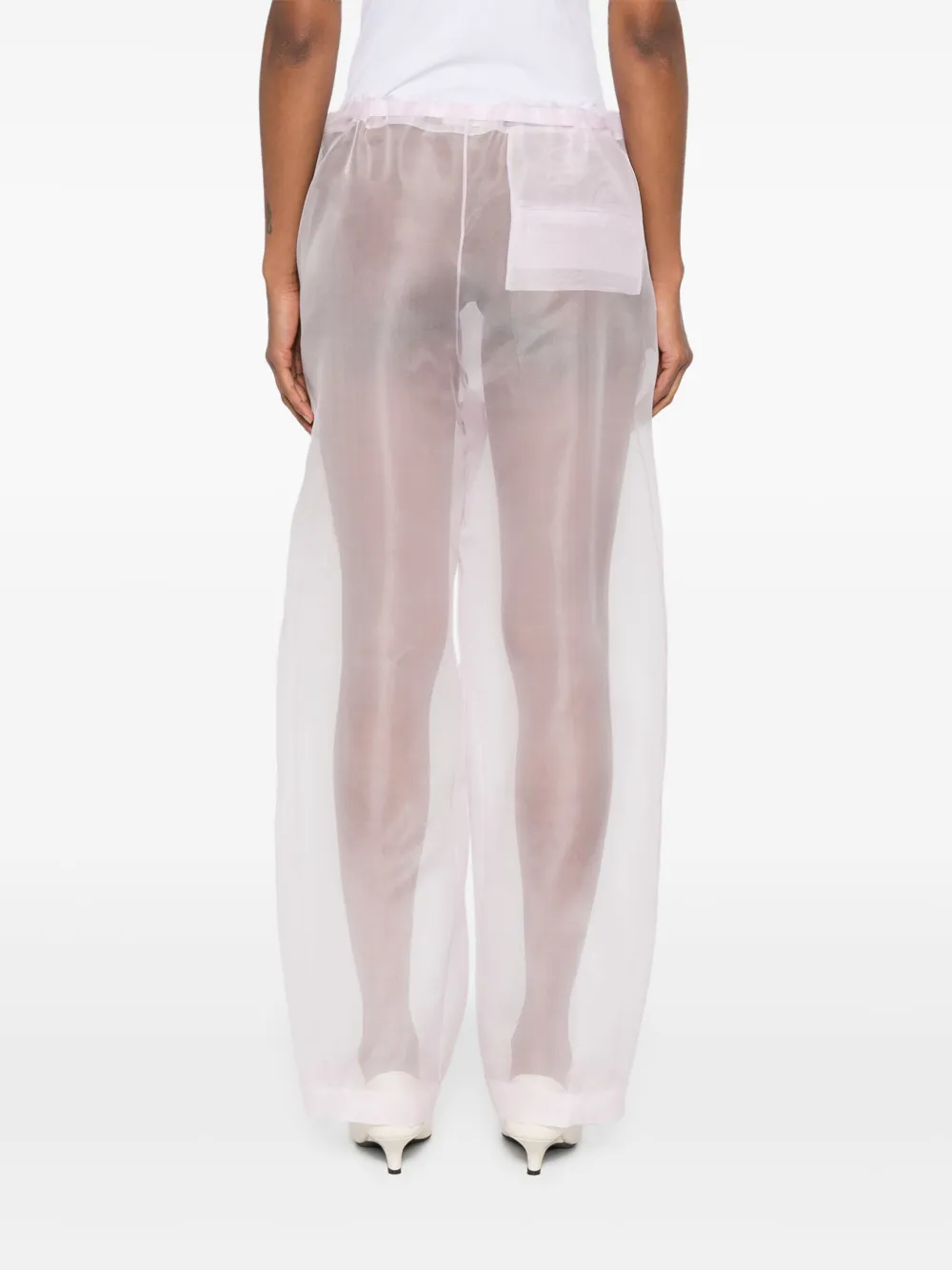 KHAITE Trenton broek Paars