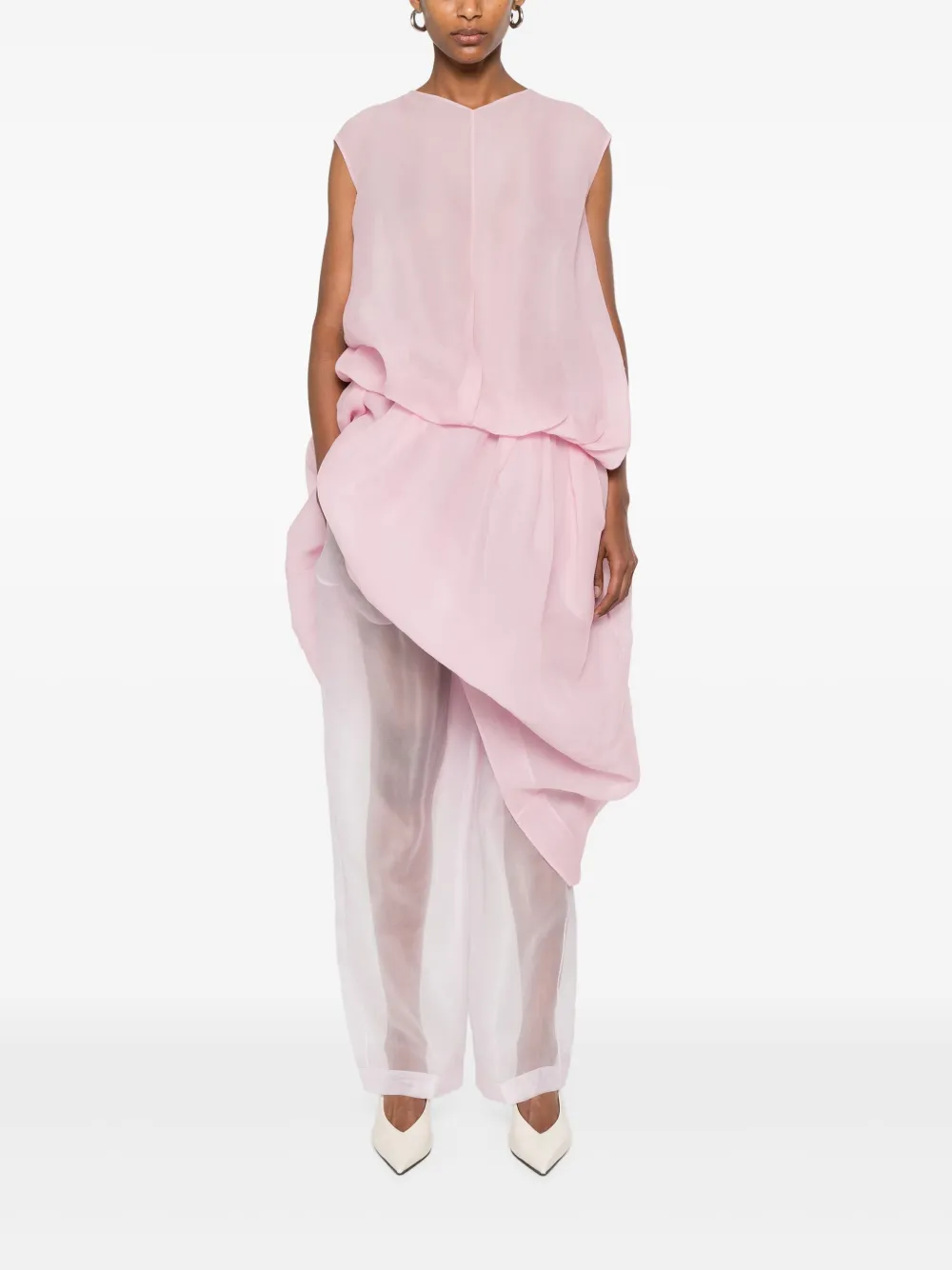 KHAITE Trenton trousers - Paars