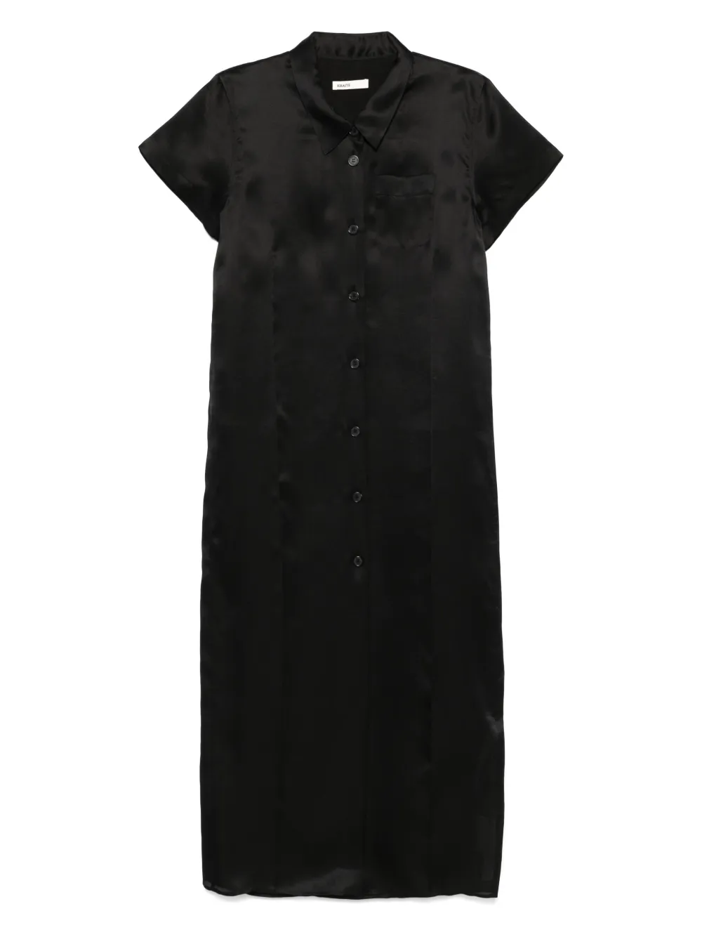 KHAITE Effy midi-jurk Zwart