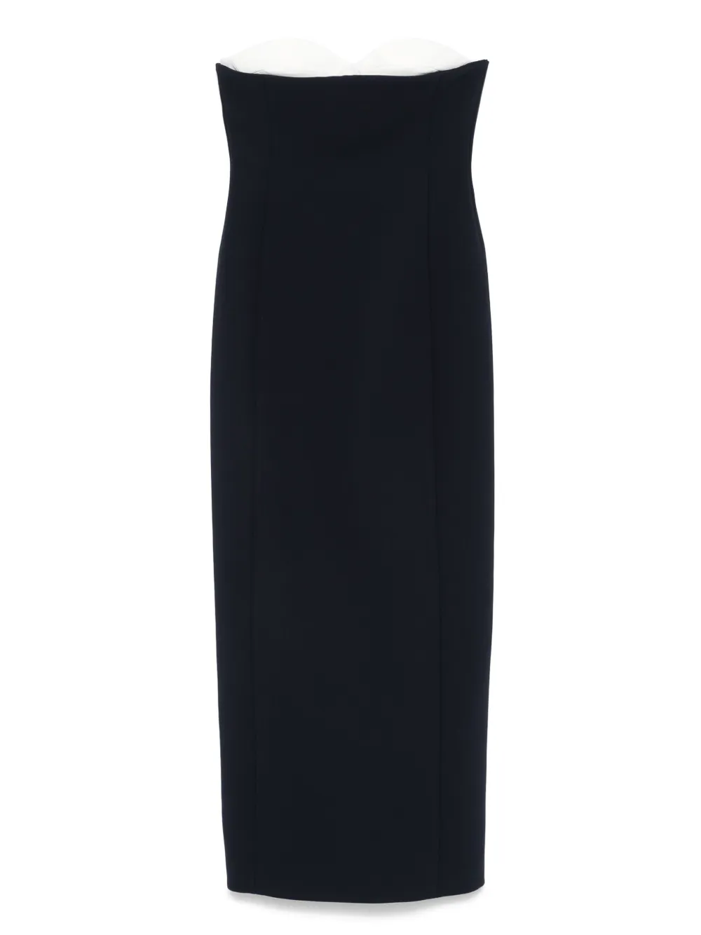 KHAITE Yael maxi-jurk Blauw