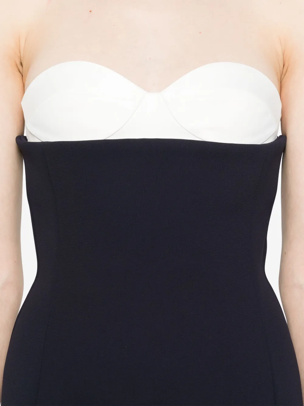 KHAITE Yael maxi-jurk Blauw