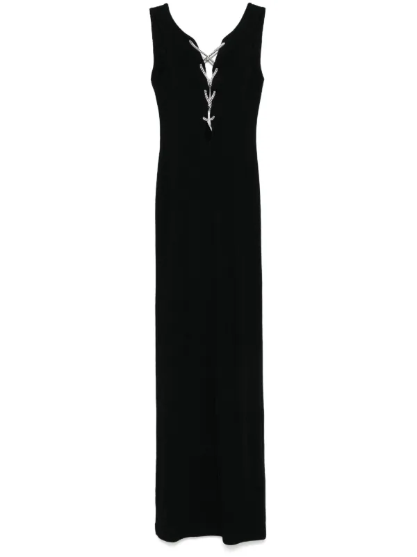 chinese dress ladies Lace-Up Tank Dress – Antonioli.eu main image 0