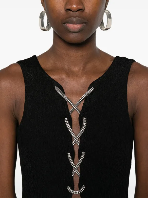 Givenchy lace-up Gown | Black | FARFETCH