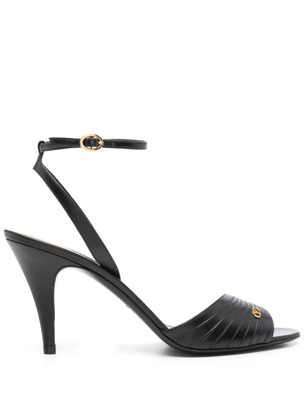 Valentino Garavani 85mm Ladycrush sandalen Zwart