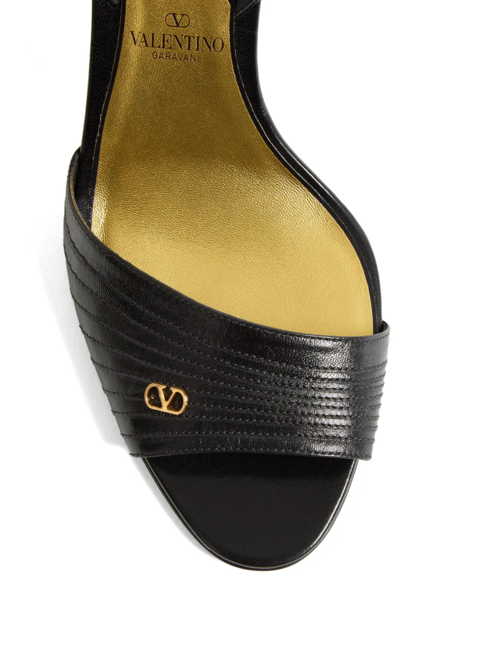 Valentino Garavani 85 mm Ladycrush sandalen Zwart