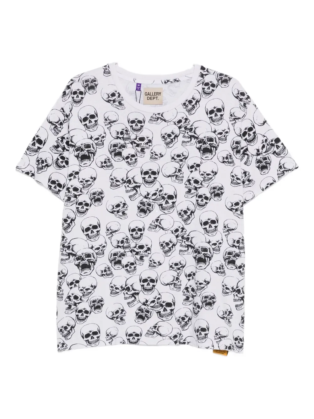 GALLERY DEPT. skull-print T-shirt | White | Image 1