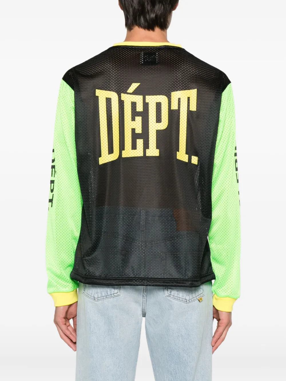 GALLERY DEPT. T-shirt met lange mouwen en logoprint Zwart
