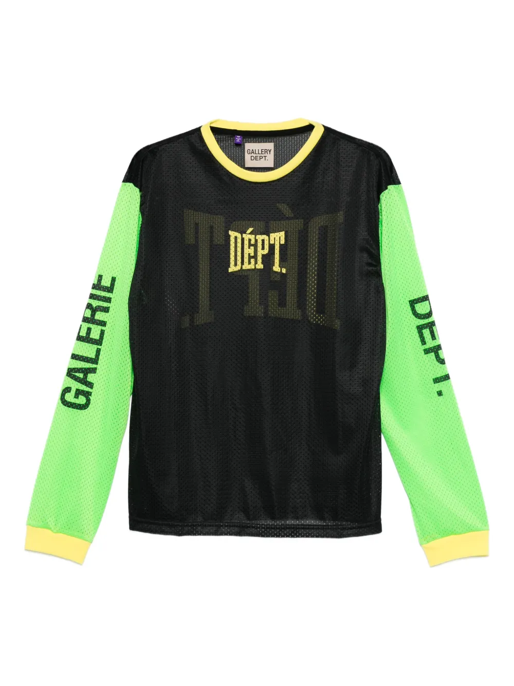 GALLERY DEPT. T-shirt met lange mouwen en logoprint Zwart