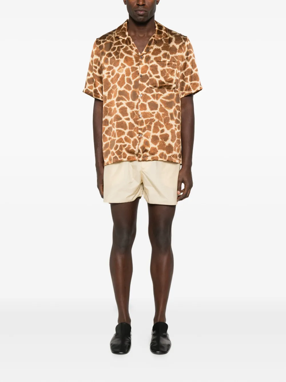 GALLERY DEPT. Parker giraffe-print shirt - Bruin