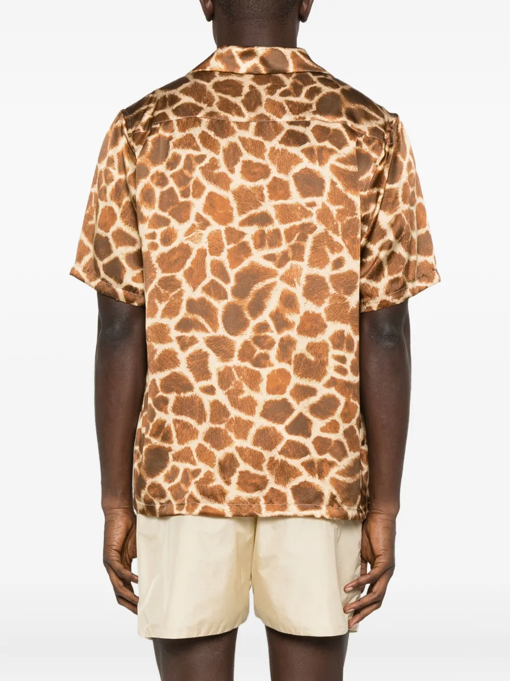 GALLERY DEPT. Parker overhemd met girafprint Bruin